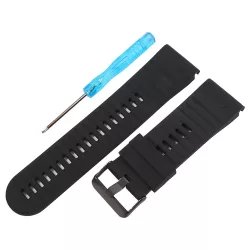   Garmin QuickFit, szilikon, fekete színű okosóra szíj, 26 mm