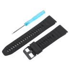   Garmin QuickFit, szilikon, fekete színű okosóra szíj, 22 mm