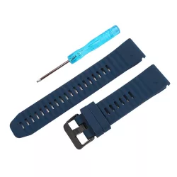   Garmin QuickFit, szilikon, kék színű okosóra szíj, 22 mm