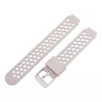   Műanyag okosóra szíj, gyorskioldós, szürke színű, normál hossz, 12 mm