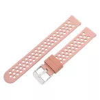   Műanyag okosóra szíj, gyorskioldós, rózsaszín színű, normál hossz, 12 mm
