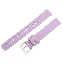   Műanyag okosóra szíj, gyorskioldós, lila színű, normál hossz, 12 mm