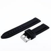 Műanyag szíj, fekete színű, 24 mm Műanyag szíj, fekete színű, 24 mm