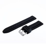 Műanyag szíj, fekete színű, 22 mm Műanyag szíj, fekete színű, 22 mm