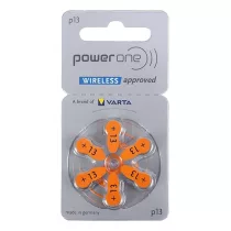 VP13 zinc-air gombelem (Varta), 6db/csomag