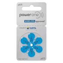 VP675 zinc-air gombelem (Varta), 6db/csomag