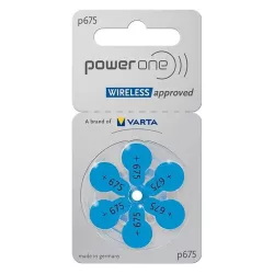 VP675 zinc-air gombelem (Varta), 6db/csomag