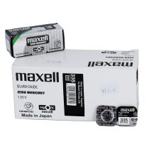 335 (SR512SW) ezüst-oxid gombelem, bl1 (Maxell)