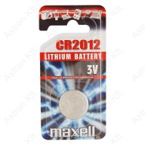 2012 Lithium gombelem, bl1 (Maxell)