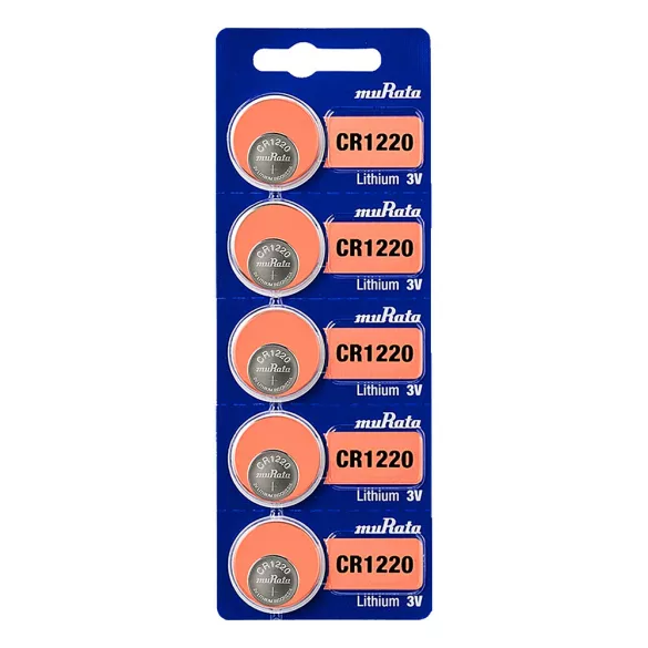 CR1220 líthium gombelem, bl5 (Murata)