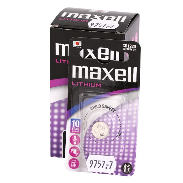 1220 líthium gombelem, bl1 (Maxell)