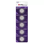 2450 lithium gombelem, 5db/csomag (Agfa)
