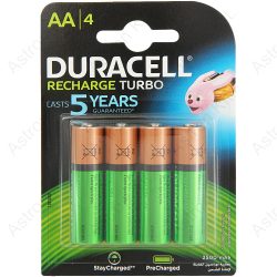 Duracell tölthető ceruza elem, 2500 mAh, bl 4 / db
