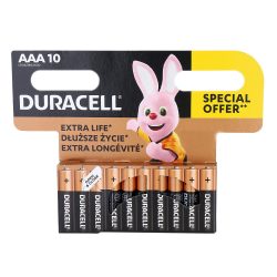 Duracell Basic Mikroelem, LR03 AAA, bl 10 / db