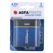AgfaPhoto, alkáli lapos elem, 1db/csomag