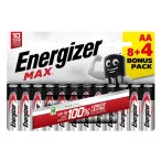 Energizer Max, Alkáli Ceruza Elem, AA 12db/csomag