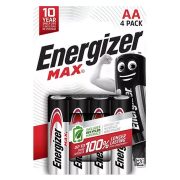 Energizer Max, Alkáli Ceruza Elem, AA B4 / db