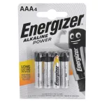 -Energizer Power, Alkáli mikro elem, AAA 4db/csomag