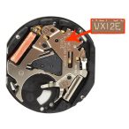   Hattory VX12E quartz szerkezet, 3 mutatós, dátum 6 óránál