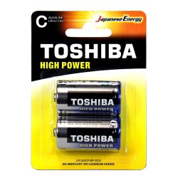 Toshiba High Power, Alkáli Baby Elem, LR14_^C^ BP 2 / db